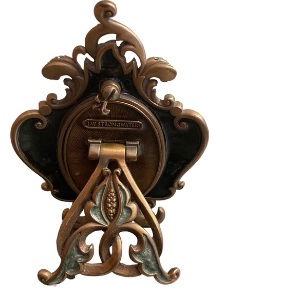 Jay Strongwater Swarovski Crystal Round Picture Frame - Picture 7 of 14